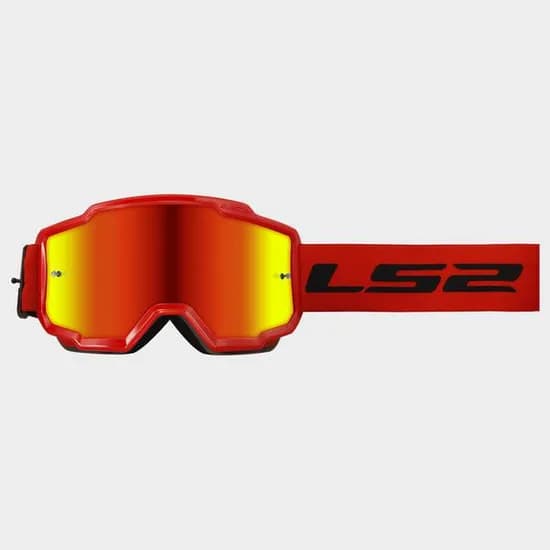 Oculos para Motocross LS2 Charger Vermelho
