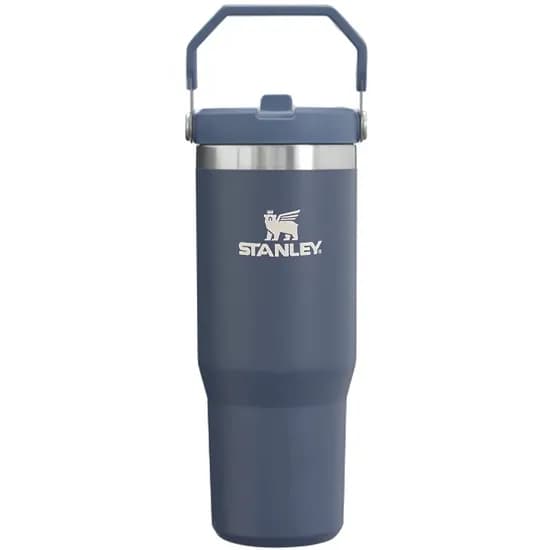Garrafa Térmico Stanley The Iceflow Flip Straw Tumbler de 887 ML - Petrol