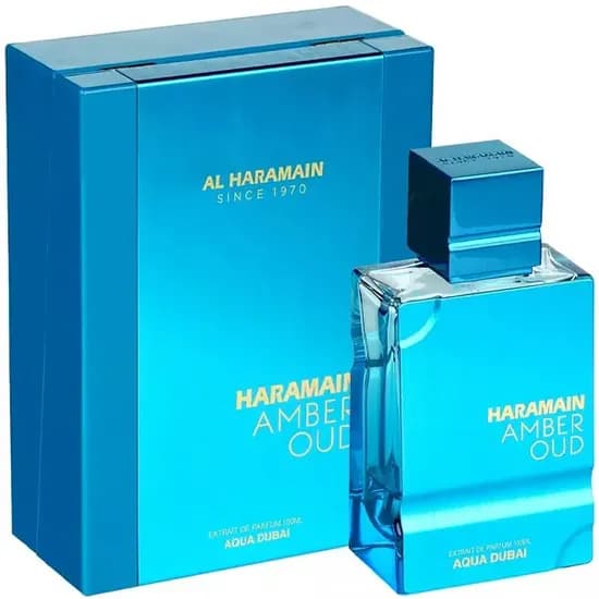 Perfume Unisex Al Haramain Amber Oud Aqua Dubai Parfum 100 ML