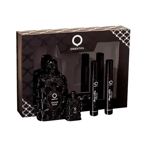 Orientica Kit Amber Noir Edp 80ML 4 Piezas