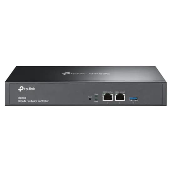 Controlador de Hardware TP-Link OC300 Omada Cloud, 1000MB/s, 2 Portas, USB 3.0, Preto