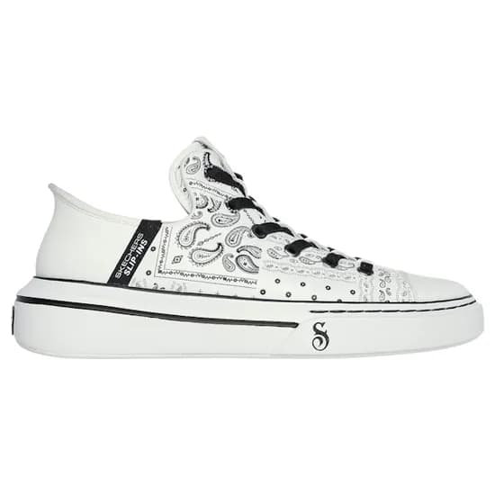 Calzado Casual Masculino Skechers Premium Leather Slip-Ins Snoop One – Double G White