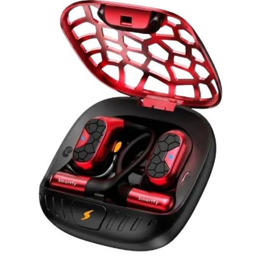 Fone de Ouvido Smartfy Bluetooth FS10B/R Black/Red