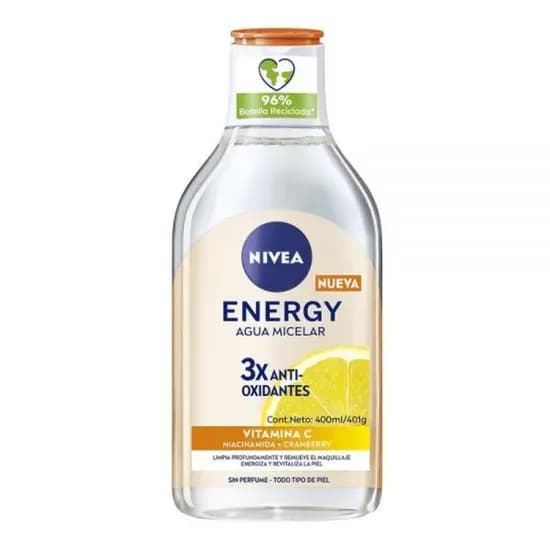 Nivea Agua Micellar Energizante 400ML