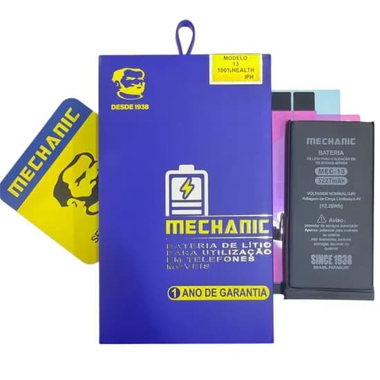 Bateria iPhone Mechanic 13 Global Genuino (Original Sistema)