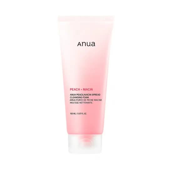 Espuma de Limpeza Facial Anua Peach Niacin Spread Cleansing Foam 150ML