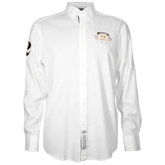 Camisa La Martina Masculino Eq.KMC608-03 M - Branco