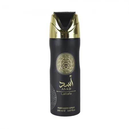 Spray Corporal Perfumado Lattafa Asad Masculino 200ML