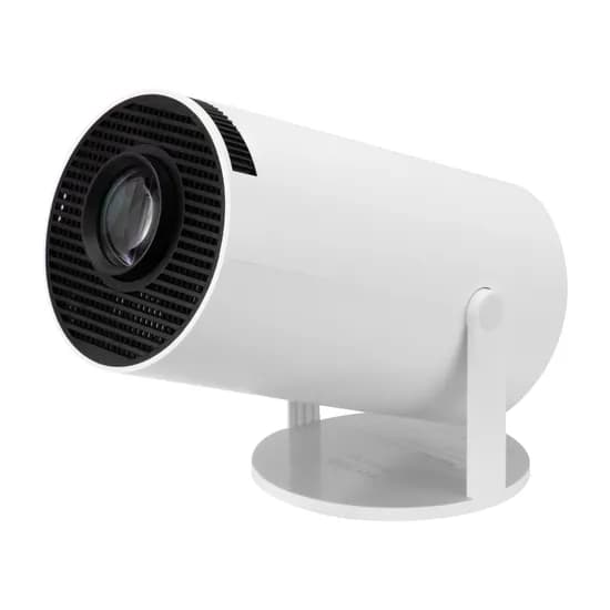 Projetor Ultra HD HY300 P300 - HDMI/USB - 200 Ansi Lumens - Wi-Fi/Bluetooth - Bivolt - Branco