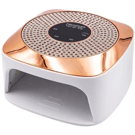 Secador de Unhas Prosper XSUV-801 Plus 168 Watts Recarregável - Branco/Dourado