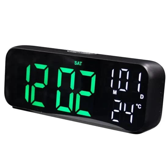 Relogio de Parede Satellite Digital AC-T6851 - Green