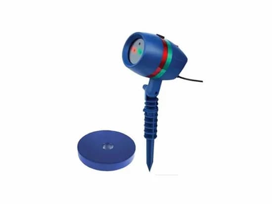 Projetor de LED Natal - CX Azul - Estrela - Bivolt