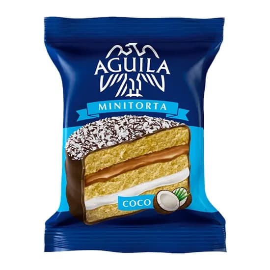 Alfajor Águila Mini Torta Coco Arcor 73G