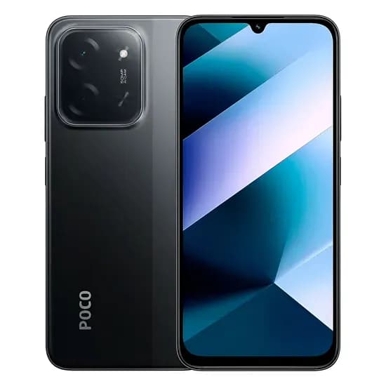 Celular Xiaomi Poco C85 NFC Dual Sim de 256B/8GB Ram de 6.9" 50MP/13MP - Black (Global)