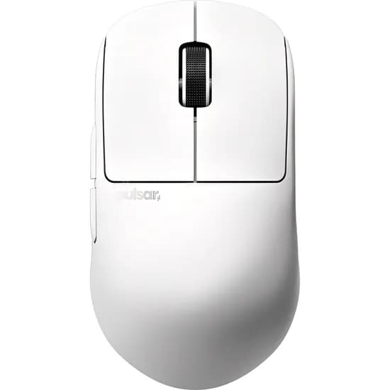 Mouse Gamer Pulsar X2H Crazylight PX2HCL102 Dongle 8K Sem Fio - Uyuni White
