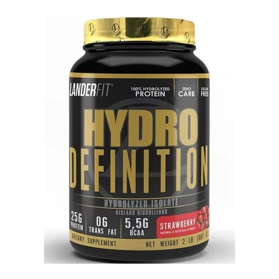 Landerfit Whey Protein Hydro Definition 2LBS Strawberry