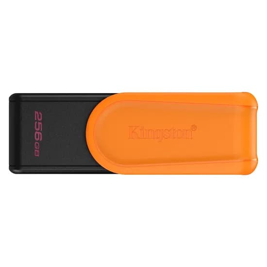 Pendrive Kingston Datatraveler Exodia s 256GB USB 3.2 - Laranja DTXS/256GB