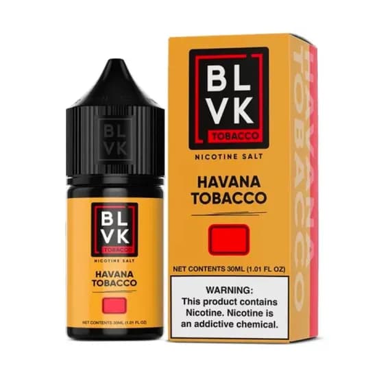 BLVK Salt Remix Havana Tabacco 30ML 50MG