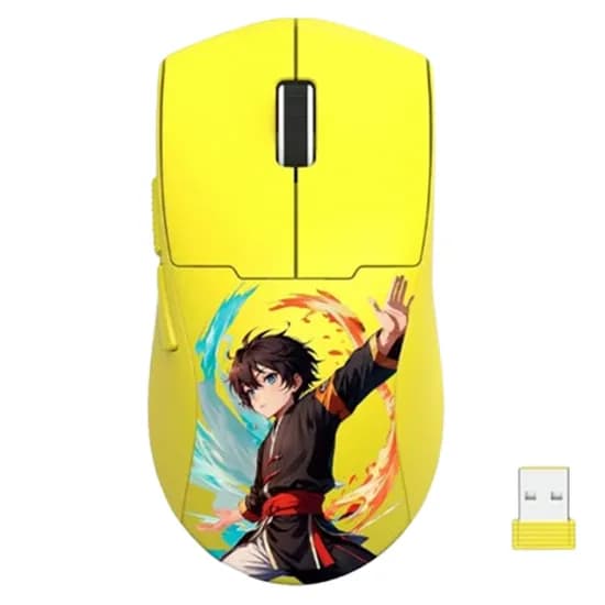 Mouse Redragon Wireless K1NG Max M918AKB-Pro 26000DPI - Yellow
