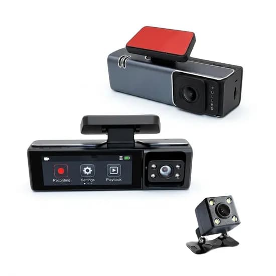 Camera para Carro (DVR) Ecopower EP-8775 - 3 Cam