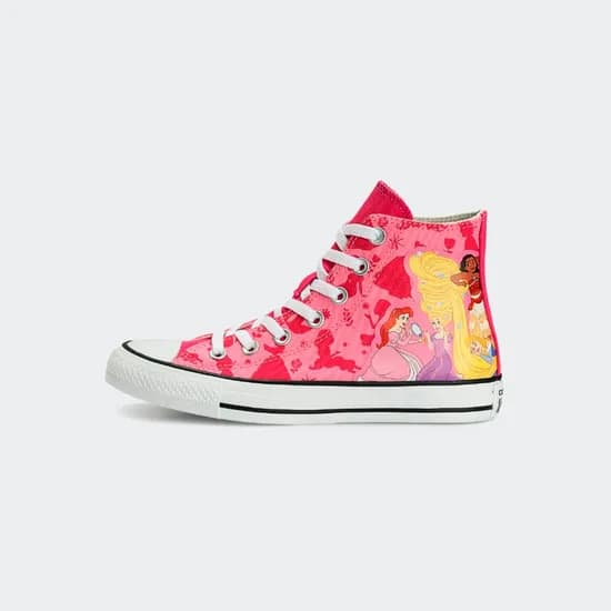 Calzado Converse Hi Disney Princess Rosa Infantil