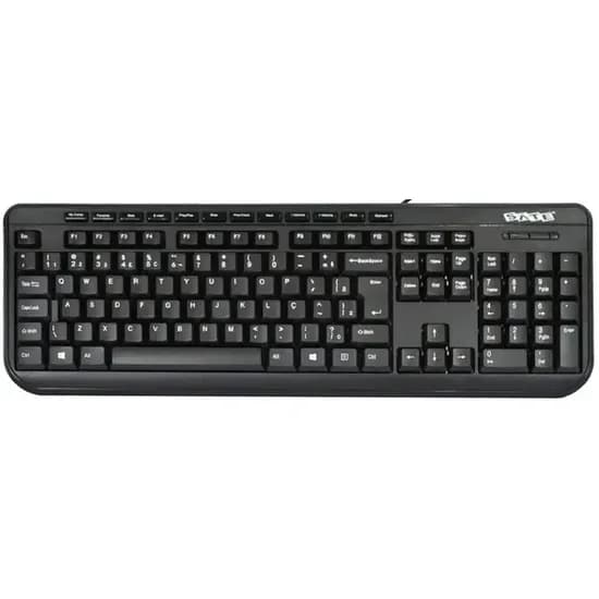 Satellite Teclado AK-833 Multimedia Portugués Negro