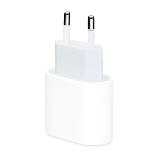 Carregador Apple MD3J4ZM/A 20W USB-C para iPhone - Branco (Brasil)