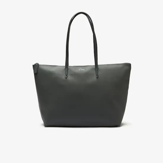 Bolso de Hombro Femenino Lacoste L.12.12 Concept Gray