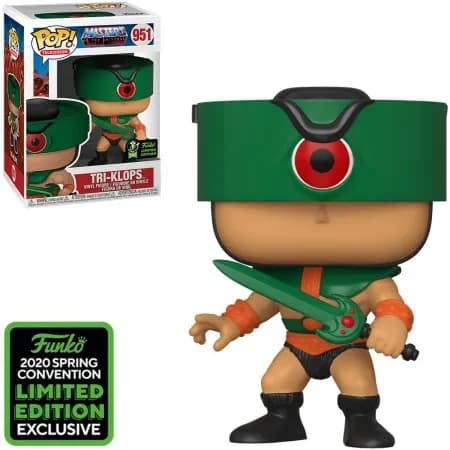 Funko Pop TV Masters Of The Universe Tri-Klops *Comic Con Emerald* 951