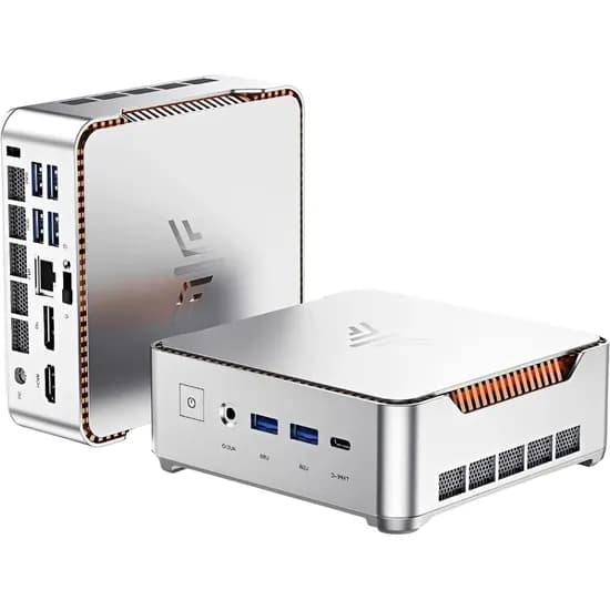 Mini PC Kamrui Hyper H2 Intel Core i5 14450HX 16 GB DDR4 512 SSD - Cinza