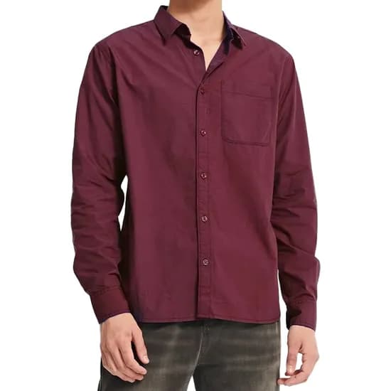 Camisa Caterpillar Masculino Foundation Convertible LS XL Bordó - 4020021-12559
