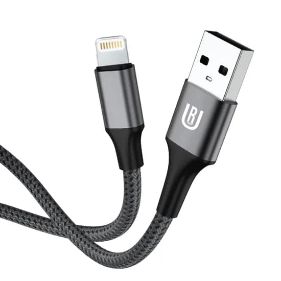 Cabo Ur U-17 / USB-A - Lightning / 35W / 1 Metro - Nylon Preto