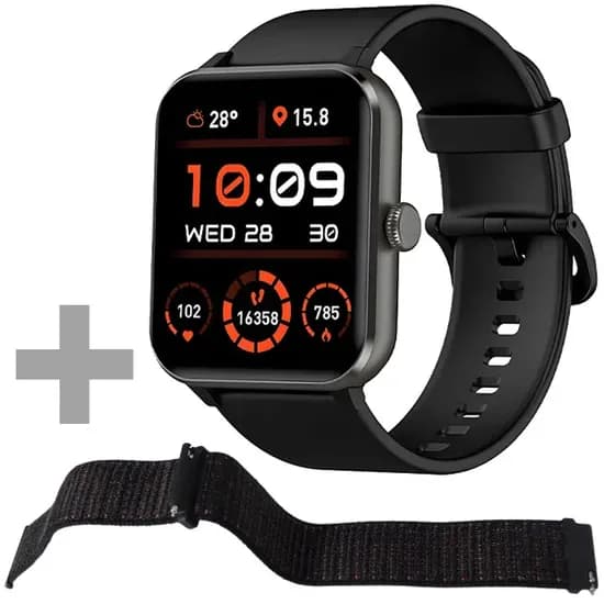 Relógio Blackview R50 com Bluetooth - Preto + Pulseira
