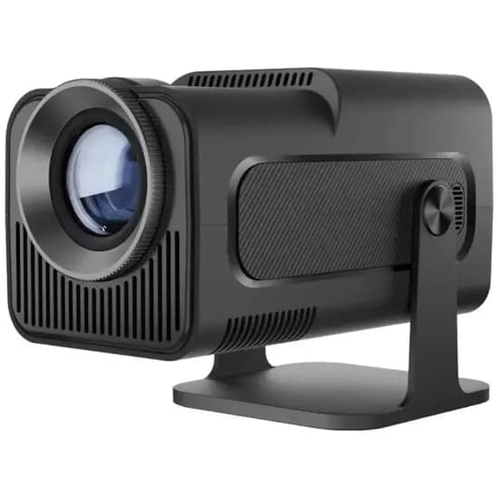Mini Projetor HY320 LCD / 1GB / 8GB / Wifi / 450 Lumens / Android 11 / 100-260V - Preto
