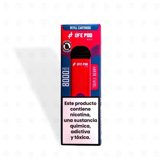 Life Pod Refil Triple Berry 8000K