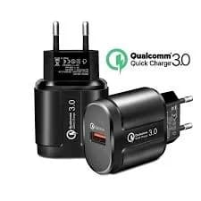 QC3.0 Carregador Rápido USB Carregador Rápido 3.0 Carregador de Telefone Móvel Ue Eua Porta Única US