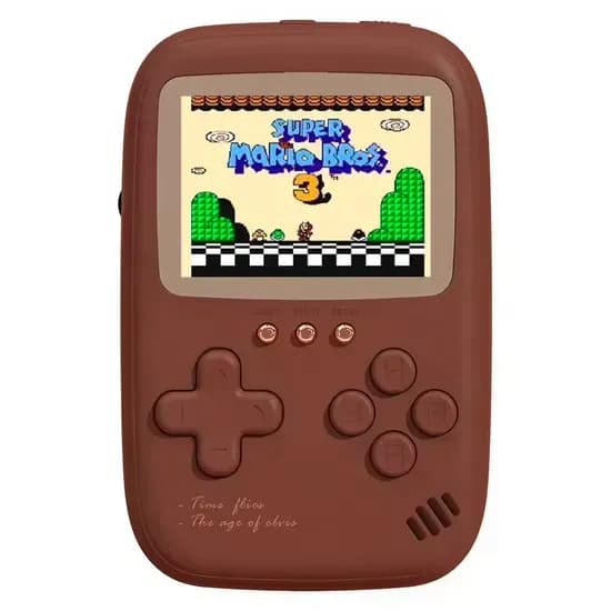 Console Portatil Game Box Power Bank DY-13 500 Jogos - Vermelho