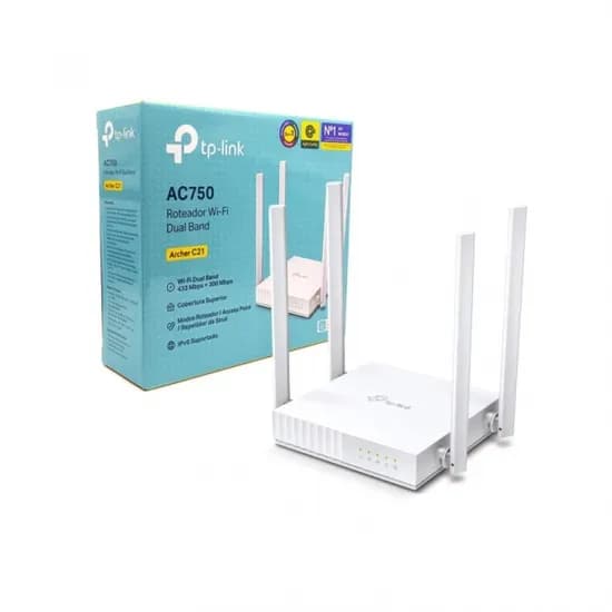 Router TP-Link Archer C21 BR Wifi AC750 Dualband