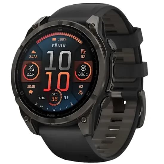 Garmin Reloj GPS Fenix 8 Amoled 010-02904-20 47MM Black