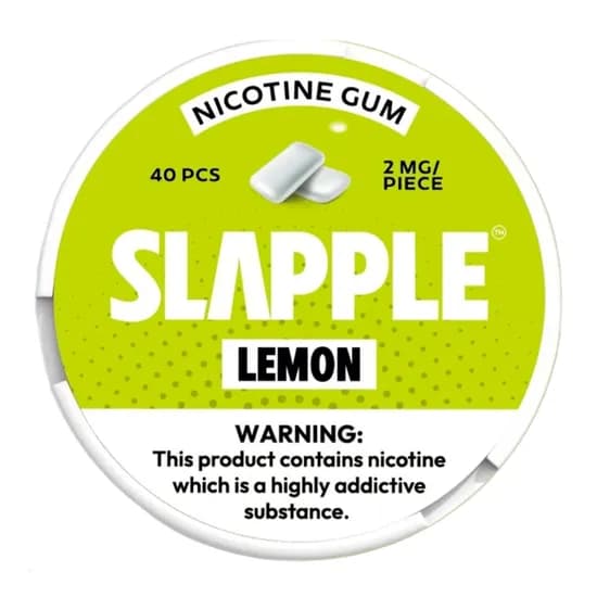Goma de Nicotina Slapple Lemon - 2MG - 40PCS