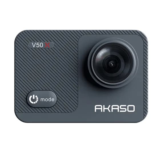 Camera de Video Akaso V50 X Camera de Ação Esportiva 20MP / 4K Ultra HD /2 Baterias / Tela Touch - Preto