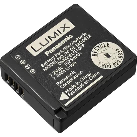 Bateria Recarregável Panasonic Lumix DMW-BLG10 1025 Mah - Preto
