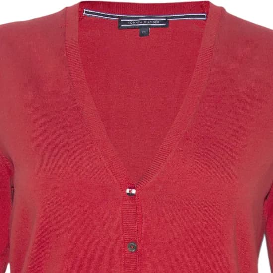 Suéter Tommy Hilfiger Feminina WW0WW18099-657 M Bordo