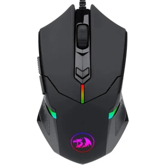 Mouse Redragon Centrophorus 2 M601-RGB Gamer com Iluminação RGB e Ajuste de Peso