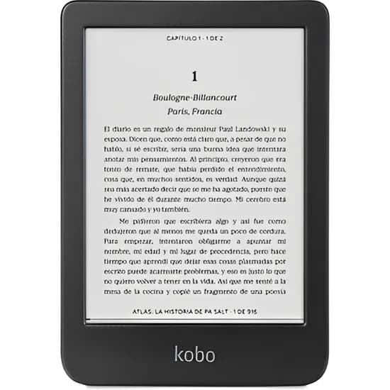 Tablet Ereader Kobo Clara BW 6" 16 GB - Preto