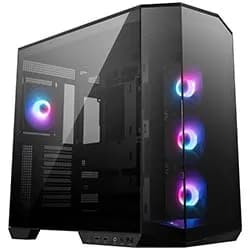 Gabinete Gamer MSI Mag Pano 100R PZ Mid Tower / 4 Cooler / Argb - Preto