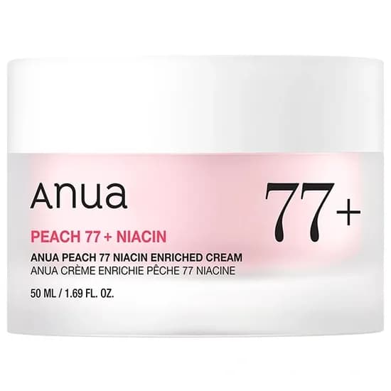 Creme Facial Hidratante Anua Peach 77+ Niacin Enriched de 50 ML