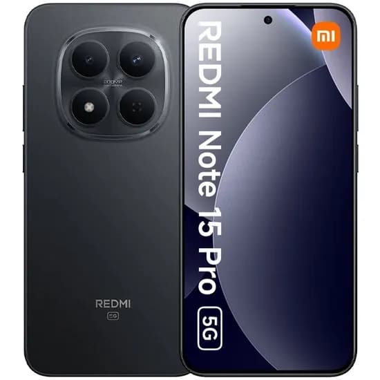 Celular Xiaomi Redmi Note 15 Pro 5G Dual Sim de 512GB/12GB Ram de 6.83" 200+8MP/20MP - Preto (Global)