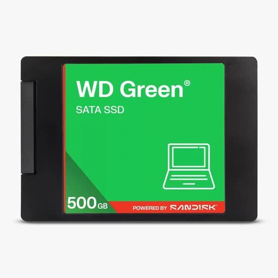 SSD 2.5" Sandisk WD Green SATA 545-450 MB/s 500 GB - (WDS500G5G0A)