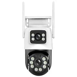 Câmera de Segurança Mannatech SWD2155-Q36B Smart Indoor / Wi-Fi - Preto / Branco